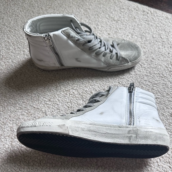 Golden Goose Slide High top sneakers in White - Picture 4 of 5